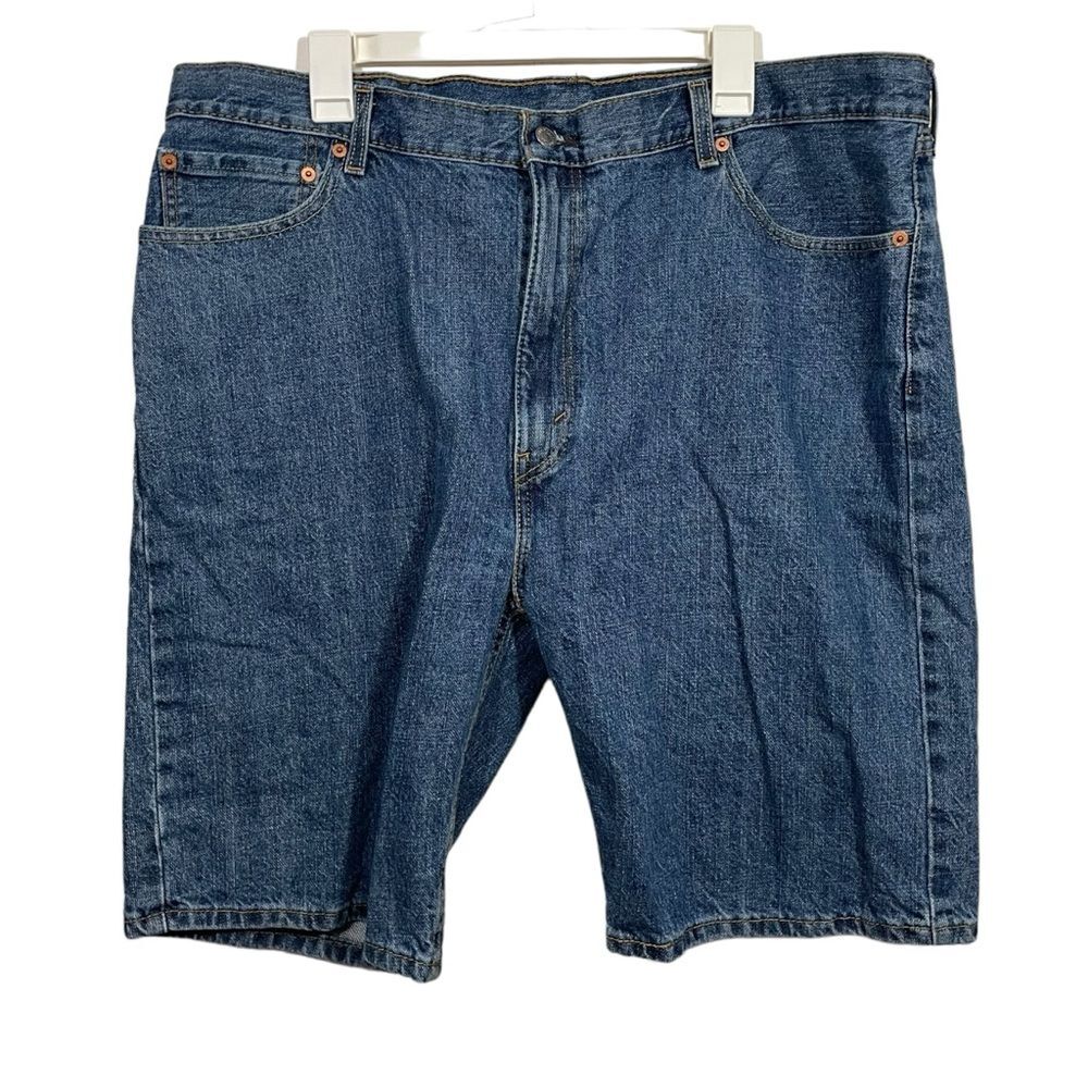 Levi’s 505 Medium Wash Straight Leg Jean Shorts
